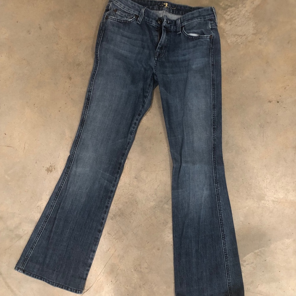 Vintage 7 for all mankind flare jeans